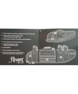 Чехол Allen Batallion Delta тактический, серый, 106,7 см