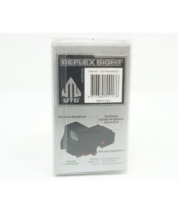 Коллиматорный прицел Leapers UTG 1x34x25 панорамный на Weaver, круг с точкой (SCP-RDM39CDQ)