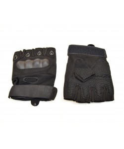 Перчатки с обрезанными пальцами Oakley tac-023b Black