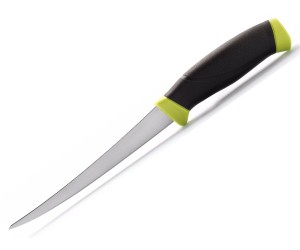 Нож филейный Morakniv Fishing Comfort Fillet 155, нерж. сталь, клинок 155 мм, лайм
