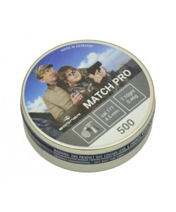 Пули для пневматики Borner Match Pro 4,5 мм, 0,46 г (500 штук)