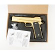 Страйкбольный пистолет Galaxy G.20GD (Browning HP) золотистый - фото № 3