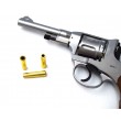 Пневматический револьвер Gletcher NGT R / RF Silver, пулевой (Наган) - фото № 5