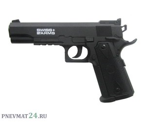 Пневматический пистолет Swiss Arms P1911 Match (Colt)