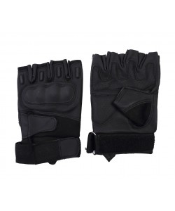 Перчатки с обрезанными пальцами Oakley tac-023b Black