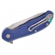Нож складной Steel Will F25-15 Modus (синяя рукоять) - фото № 3