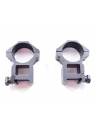 Кольца 25,4 мм Patriot BH-RS26 на Weaver (средние H=18 мм)