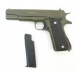 Страйкбольный пистолет Galaxy G.13G (Colt 1911) зеленый - фото № 3