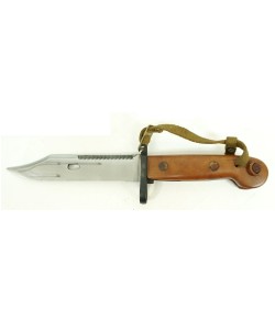 ММГ штык-нож ШНС-001-01 (АКМ), коричн. рукоятка с резин. накладкой «Люкс»