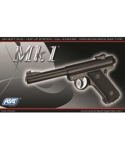 Страйкбольный пистолет ASG MK1 green gas (14728)