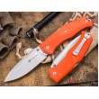 Нож складной Steel Will 1503 Gekko (оранжевая рукоять) - фото № 6