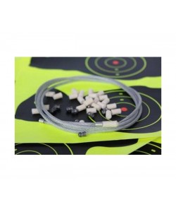Гибкий шомпол ЧИСТОGUN, калибр 4,5 мм (.177), игла под патчи 5 мм, L=100 см