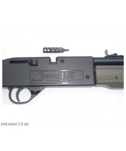 Пневматическая винтовка Crosman Torrent SX (компрессионная, прицел 4x15) 4,5 мм