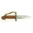 ММГ штык-нож ШНС-001-01 (АКМ), коричн. рукоятка с резин. накладкой «Люкс» - фото № 5