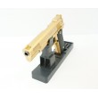 Страйкбольный пистолет Galaxy G.20GD (Browning HP) золотистый - фото № 6