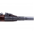 Макет пистолет кремневый леворукий, сталь (Индия, XVIII век) DE-1296-G - фото № 12