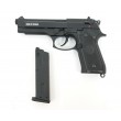 Страйкбольный пистолет KJW Beretta M9 Gas GBB Black - фото № 4