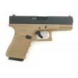 Страйкбольный пистолет WE Glock-19 Gen.3 Tan (WE-G003A-TN) - фото № 2