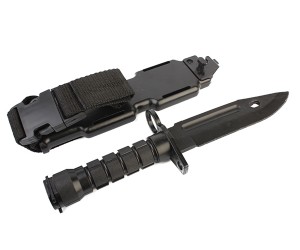 Штык-нож M9 резиновый на М серию Black