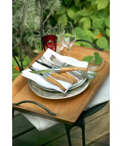 Набор кухонных ножей Opinel Table Chic №10 (4 шт.) 10 см, нерж. сталь, рукоять береза