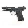 Страйкбольный пистолет KJW Beretta M9 Gas GBB Black - фото № 5