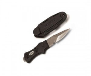 Нож McNETT Tactical, сталь 420, клинок 76,2 мм, Black