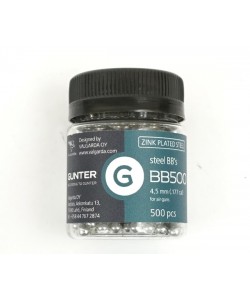 Дробь BB для пневматики Gunter 4,5 мм (500 штук)