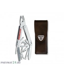 Мультитул Victorinox SwissTool X 3.0327.L (115 мм, 27 функций, кож. чехол)