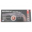 Пневматический револьвер ASG Schofield 6” Aging Black (пулевой) - фото № 7