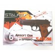 Страйкбольный пистолет Stalker SA92M Spring (Beretta 92 mini) - фото № 5
