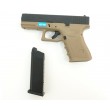 Страйкбольный пистолет WE Glock-19 Gen.3 Tan (WE-G003A-TN) - фото № 4