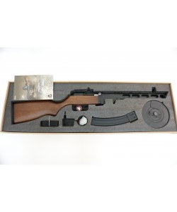 Страйкбольный пистолет-пулемет Snow Wolf PPSH EBB, дерево (SW-09W)