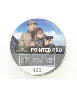 Пули для пневматики Borner Pointed Pro 4,5 мм, 0,56 г (400 штук)