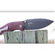 Нож складной Steel Will 1505 Gekko (черное лезвие, сиреневая рук.) - фото № 3