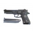 Страйкбольный пистолет KJW Beretta M9A1 CO₂ GBB Black - фото № 11