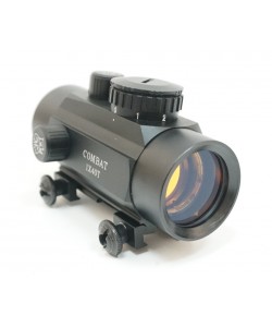Коллиматорный прицел Combat 1x40 T закрытый, на Weaver
