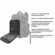 Рюкзак тактический UTG 3-Day Black, внешние карманы, 50x40x25 см (PVC-P372B) - фото № 6