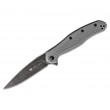 Нож складной Steel Will F45-15 Intrigue (черное лезвие, серая рук.) - фото № 1