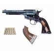 Пневматический револьвер Umarex Colt SAA 45 Pellet Blued (5,5”) - фото № 6