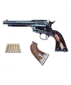 Пневматический револьвер Umarex Colt SAA 45 Pellet Blued (5,5”)