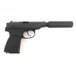 Страйкбольный пистолет WE Makarov 654K Black, с глушителем (WE-MA001-BK) - фото № 2