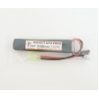 Аккумулятор iPower Li-po 7.4V 1100mAh 20C, 2 x (100x20x5) мм (2-лепестковый) - фото № 2