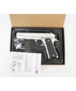 Страйкбольный пистолет Galaxy G.13S (Colt 1911) серебристый