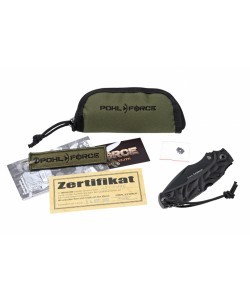 Нож складной Pohl Force Bravo One Survival Gen2 PF1027