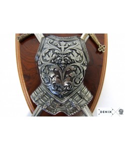 Панно, 2 мини-меча (Эскалибр и Тизона д'Сида), кираса, DE-506