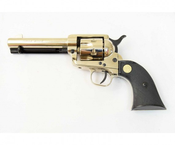 Сигнальный револьвер Colt Peacemaker M1873 (хром) (A-76659) купить в  Москве, СПБ, цена в интернет-магазине «Pnevmat24»