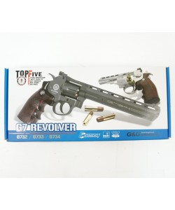 Страйкбольный револьвер G&G G732 SV (4”, Silver) (CO2-732-PST-SNB-NCM)
