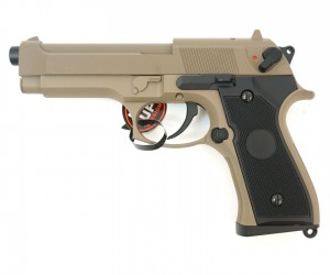 Страйкбольный пистолет Cyma Beretta M92 AEP Tan (CM.126TN)