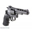 Пневматический револьвер Gletcher SW R4, пулевой (4”) - фото № 4
