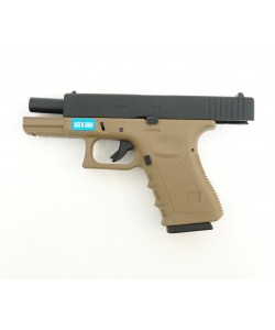Страйкбольный пистолет WE Glock-19 Gen.3 Tan (WE-G003A-TN)
